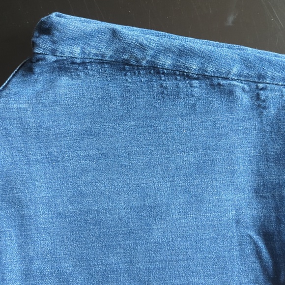 LOFT Plus Modern Skinny Medium Blue Button Ankle Jeans Size 18 - Picture 5 of 5